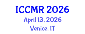 International Conference on Cancer Medical Research (ICCMR) April 13, 2026 - Venice, Italy