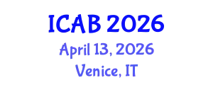 International Conference on Advances in Biotechnology (ICAB) April 13, 2026 - Venice, Italy