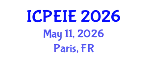 International Conference on Power Electronics and Instrumentation Engineering (ICPEIE) May 11, 2026 - Paris, France