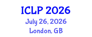 International Conference on Law and Politics (ICLP) July 26, 2026 - London, United Kingdom