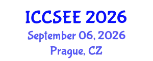 International Conference on Computer Science and Electrical Engineering (ICCSEE) September 06, 2026 - Prague, Czechia