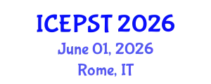 International Conference on Education, Psychology, Society and Tourism (ICEPST) June 01, 2026 - Rome, Italy