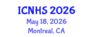 International Conference on Nursing and Health Sciences (ICNHS) May 18, 2026 - Montreal, Canada
