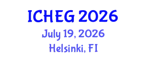 International Conference on Humanities, Economics and Geography (ICHEG) July 19, 2026 - Helsinki, Finland