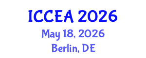 International Conference on Civil Engineering and Architecture (ICCEA) May 18, 2026 - Berlin, Germany
