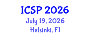 International Conference on Society and Philosophy (ICSP) July 19, 2026 - Helsinki, Finland