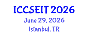 International Conference on Computational Science, Engineering and Information Technology (ICCSEIT) June 29, 2026 - Istanbul, Turkey