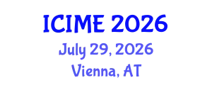 International Conference on Innovation, Management and Economics (ICIME) July 29, 2026 - Vienna, Austria