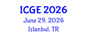 International Conference on Green Energy (ICGE) June 29, 2026 - Istanbul, Turkey