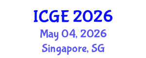 International Conference on Green Energy (ICGE) May 04, 2026 - Singapore, Singapore