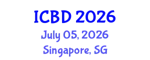 International Conference on BigData (ICBD) July 05, 2026 - Singapore, Singapore