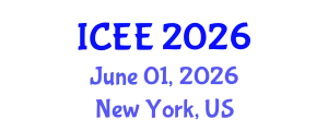 International Conference on Ergonomics Engineering (ICEE) June 01, 2026 - New York, United States