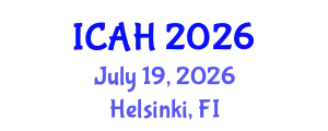International Conference on Augmented Human (ICAH) July 19, 2026 - Helsinki, Finland
