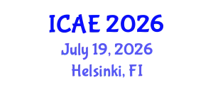 International Conference on Applied Ergonomics (ICAE) July 19, 2026 - Helsinki, Finland