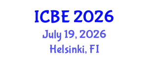 International Conference on Biomaterials Engineering (ICBE) July 19, 2026 - Helsinki, Finland