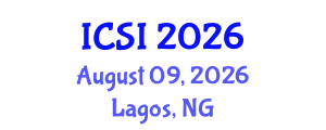 International Conference on Sustainable Infrastructure (ICSI) August 09, 2026 - Lagos, Nigeria