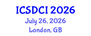International Conference on Sustainable Development of Critical Infrastructure (ICSDCI) July 26, 2026 - London, United Kingdom