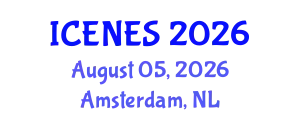 International Conference on Emerging Nuclear Energy Systems (ICENES) August 05, 2026 - Amsterdam, Netherlands