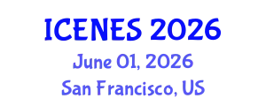 International Conference on Emerging Nuclear Energy Systems (ICENES) June 01, 2026 - San Francisco, United States