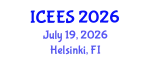 International Conference on Environmental Earth Sciences (ICEES) July 19, 2026 - Helsinki, Finland