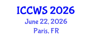 International Conference on Cyber Warfare and Security (ICCWS) June 22, 2026 - Paris, France