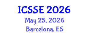 International Conference on Systems Science and Engineering (ICSSE) May 25, 2026 - Barcelona, Spain