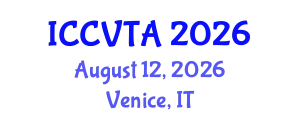 International Conference on Computer Vision Theory and Applications (ICCVTA) August 12, 2026 - Venice, Italy