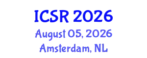 International Conference on Social Robotics (ICSR) August 05, 2026 - Amsterdam, Netherlands
