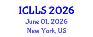 International Conference on Languages, Linguistics and Society (ICLLS) June 01, 2026 - New York, United States