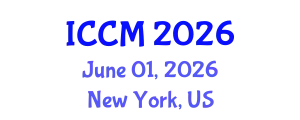 International Conference on Conceptual Modeling (ICCM) June 01, 2026 - New York, United States