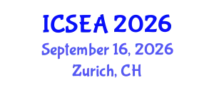 International Conference on Sustainable Environment and Agriculture (ICSEA) September 16, 2026 - Zurich, Switzerland