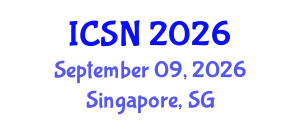 International Conference on Sensor Networks (ICSN) September 09, 2026 - Singapore, Singapore