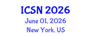 International Conference on Sensor Networks (ICSN) June 01, 2026 - New York, United States