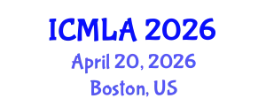 International Conference on Machine Learning and Applications (ICMLA) April 20, 2026 - Boston, United States