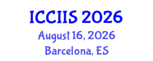International Conference on Computational Intelligence and Intelligent Systems (ICCIIS) August 16, 2026 - Barcelona, Spain