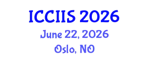 International Conference on Computational Intelligence and Intelligent Systems (ICCIIS) June 22, 2026 - Oslo, Norway