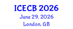 International Conference on Experimental and Computational Biomechanics (ICECB) June 29, 2026 - London, United Kingdom