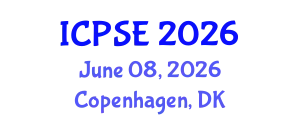International Conference on Process Systems Engineering (ICPSE) June 08, 2026 - Copenhagen, Denmark