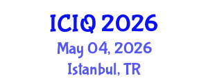 International Conference on Information Quality (ICIQ) May 04, 2026 - Istanbul, Turkey