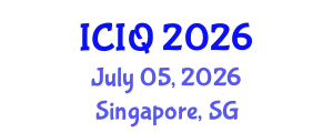 International Conference on Information Quality (ICIQ) July 05, 2026 - Singapore, Singapore