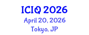 International Conference on Information Quality (ICIQ) April 20, 2026 - Tokyo, Japan