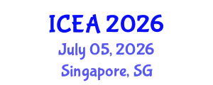 International Conference on Economics and Accounting (ICEA) July 05, 2026 - Singapore, Singapore