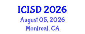 International Conference on Innovation and Sustainable Development (ICISD) August 05, 2026 - Montreal, Canada