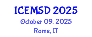 International Conference on Entrepreneurship, Management and Sustainable Development (ICEMSD) October 09, 2025 - Rome, Italy