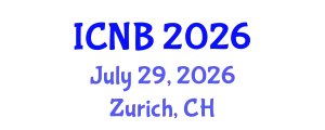 International Conference on Nano and Biomaterials (ICNB) July 29, 2026 - Zurich, Switzerland