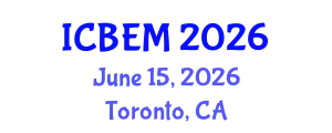 International Conference on Business and Emerging Markets (ICBEM) June 15, 2026 - Toronto, Canada