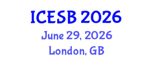 International Conference on Entrepreneurship and Small Business (ICESB) June 29, 2026 - London, United Kingdom