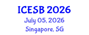 International Conference on Entrepreneurship and Small Business (ICESB) July 05, 2026 - Singapore, Singapore