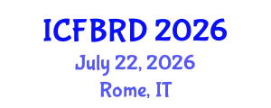 International Conference on Family Business and Regional Development (ICFBRD) July 22, 2026 - Rome, Italy