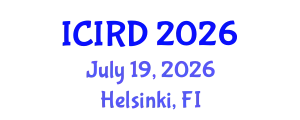 International Conference on Innovation and Regional Development (ICIRD) July 19, 2026 - Helsinki, Finland
